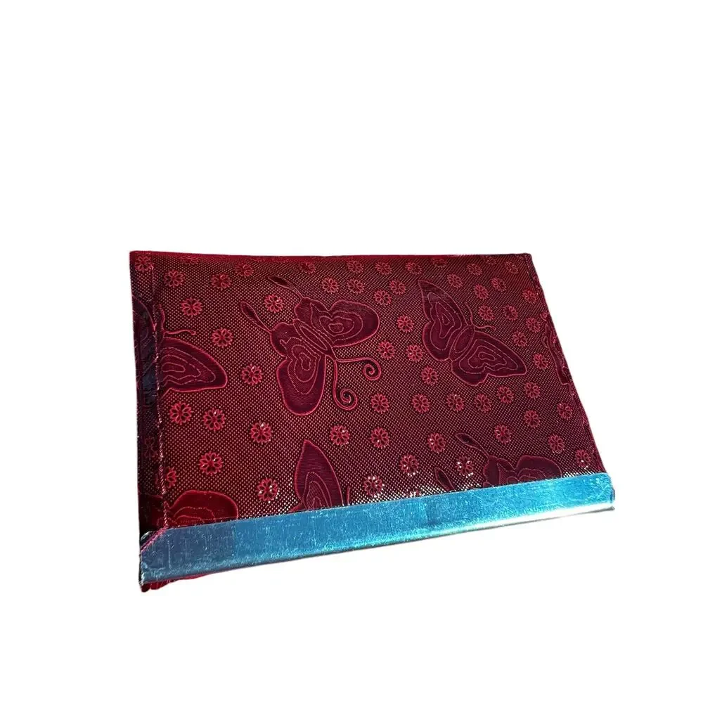 Wine Red Retro Small New In Pack Card Wallet ID Card Holder Never used Deadstock